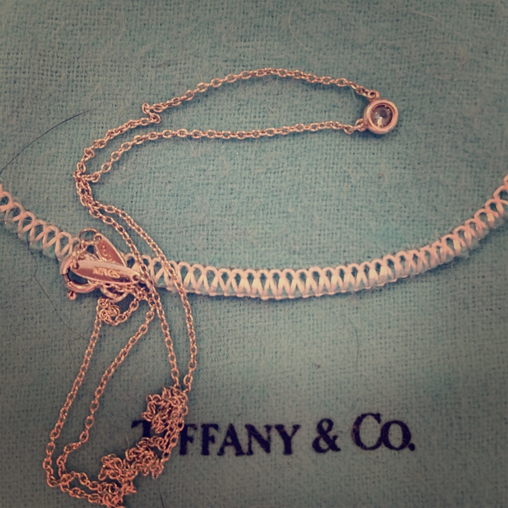 Tiffany & Co. Elsa Peretti Aquamarine necklace